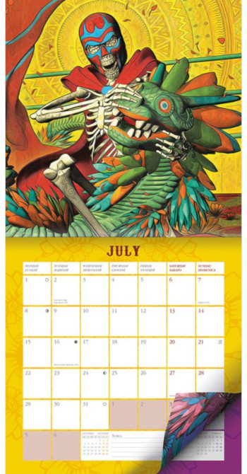 Il Calendario 2019 de La Santa Muerte